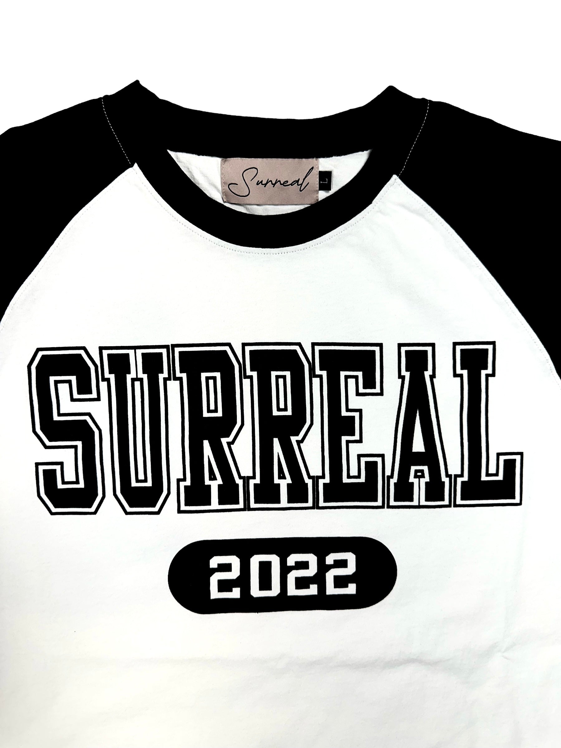CROP "SURREAL JERSEY TEE"