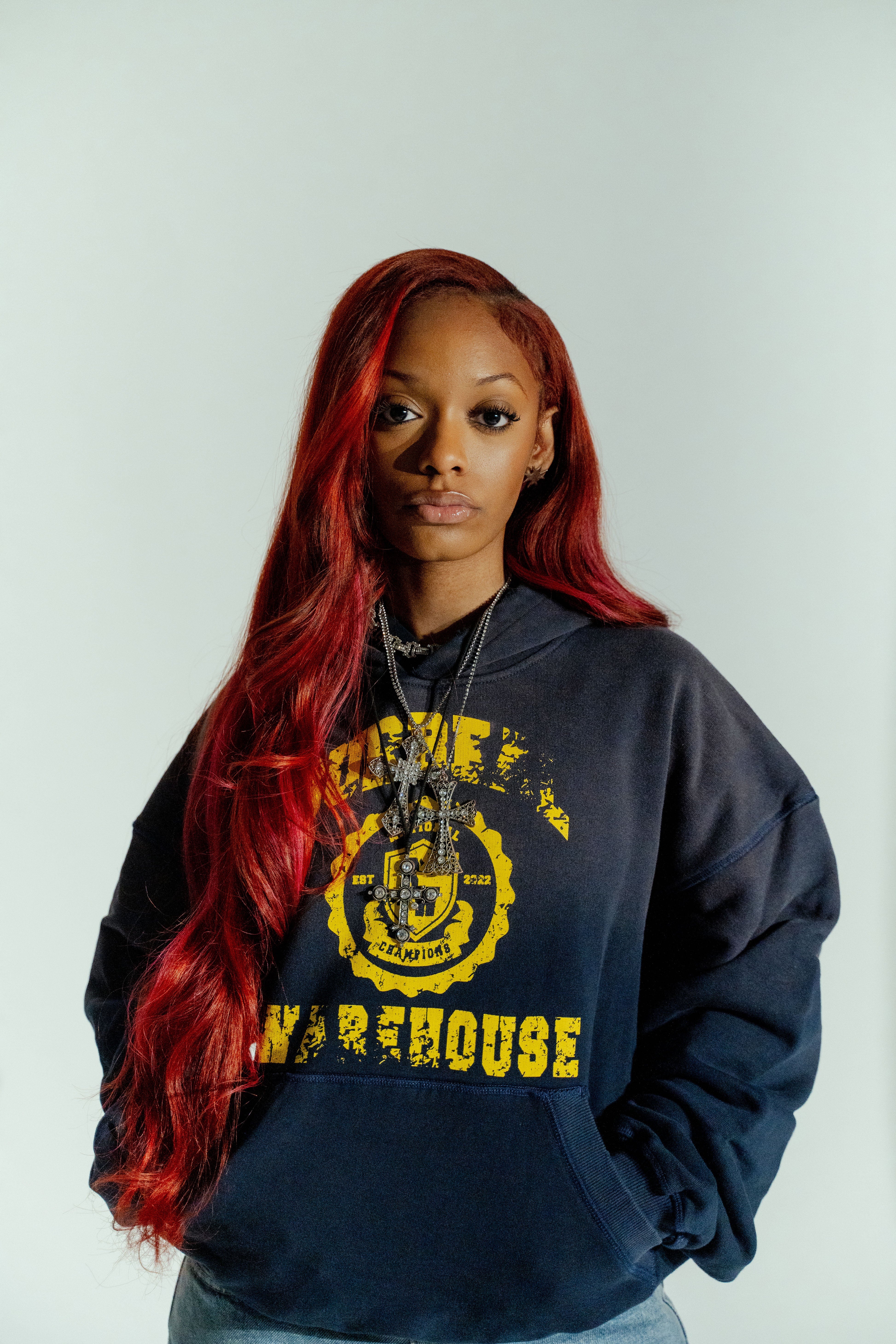 BLUE "NATIONAL CHAMPION HOODIE"