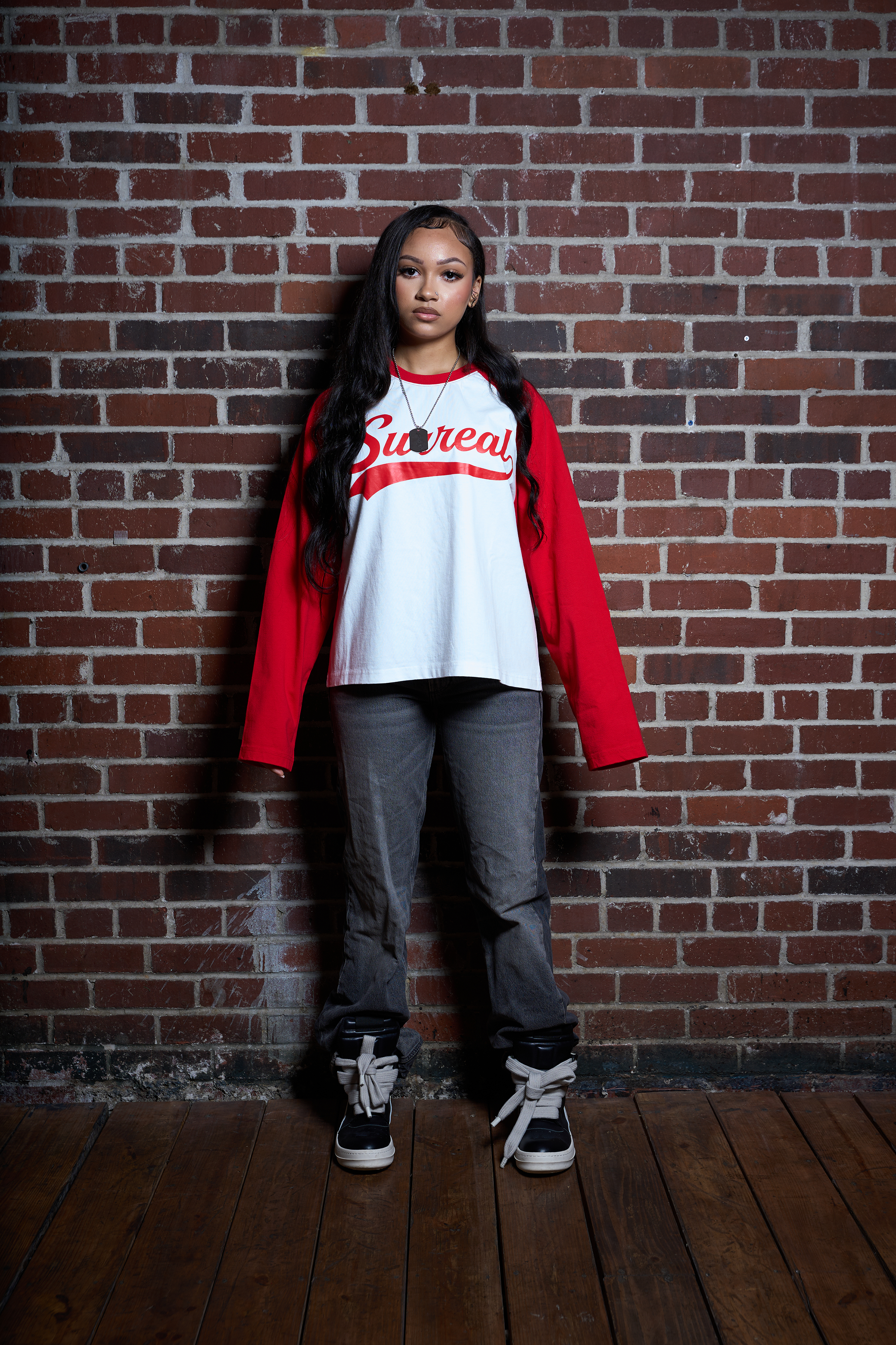 Red Baseball longsleeve