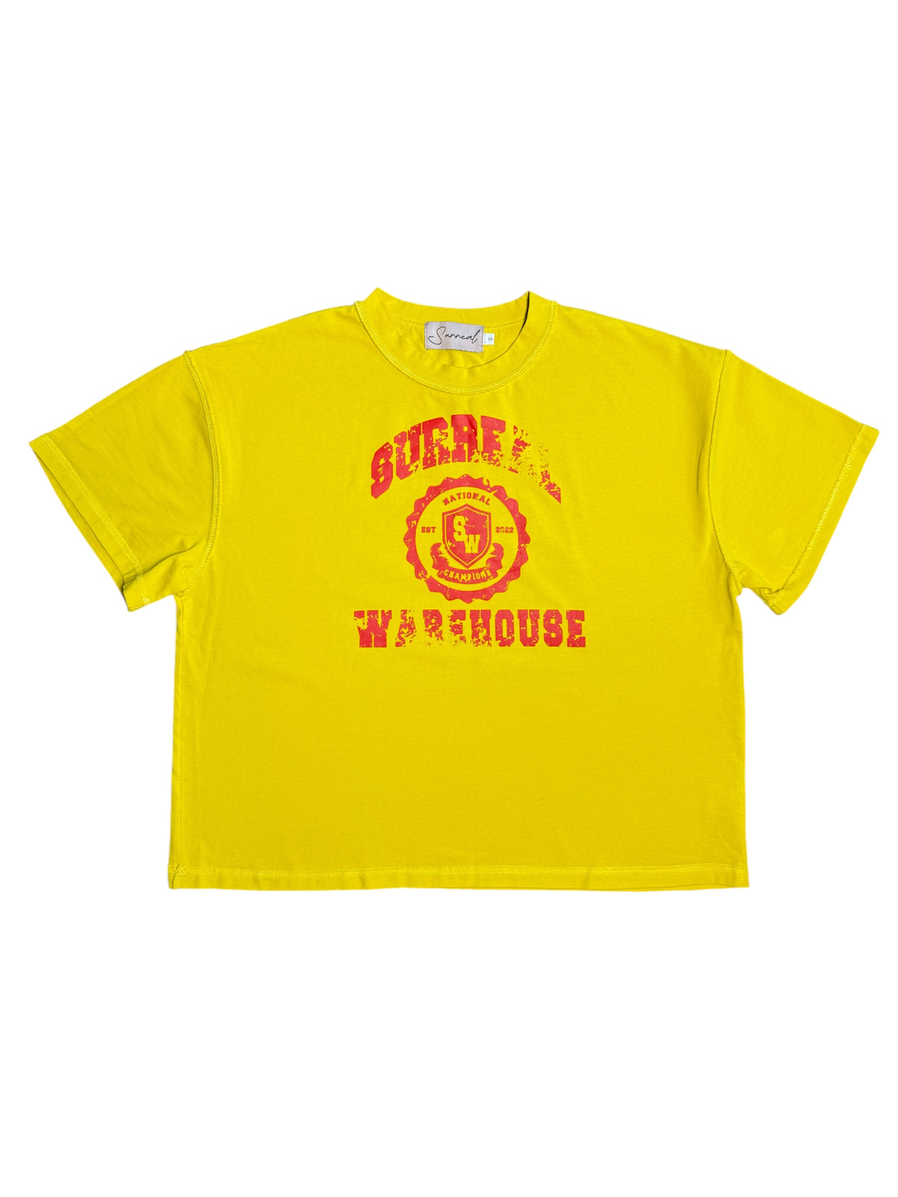 Yellow National Champion tee SurrealWarehouse