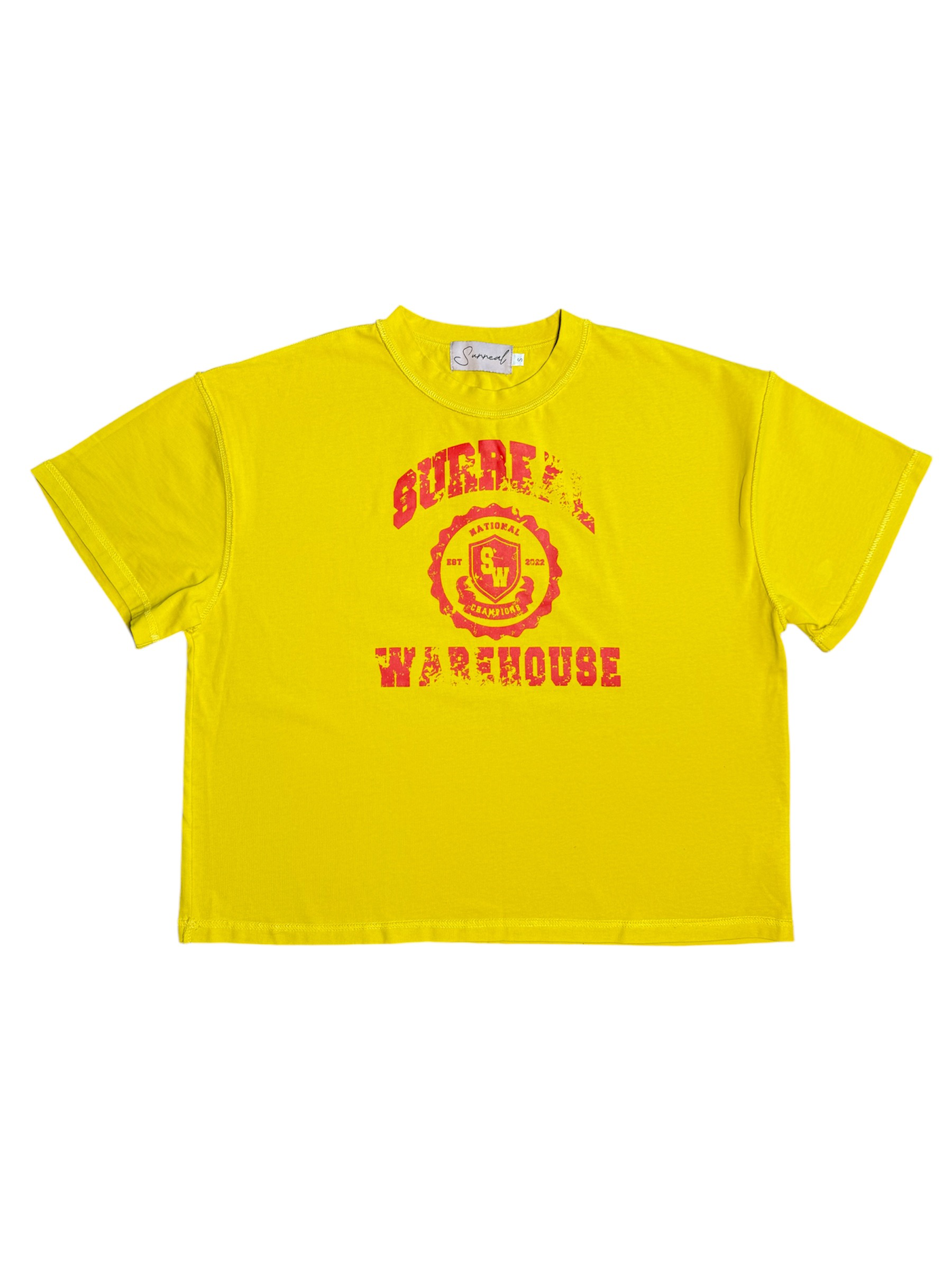 Yellow National Champion tee